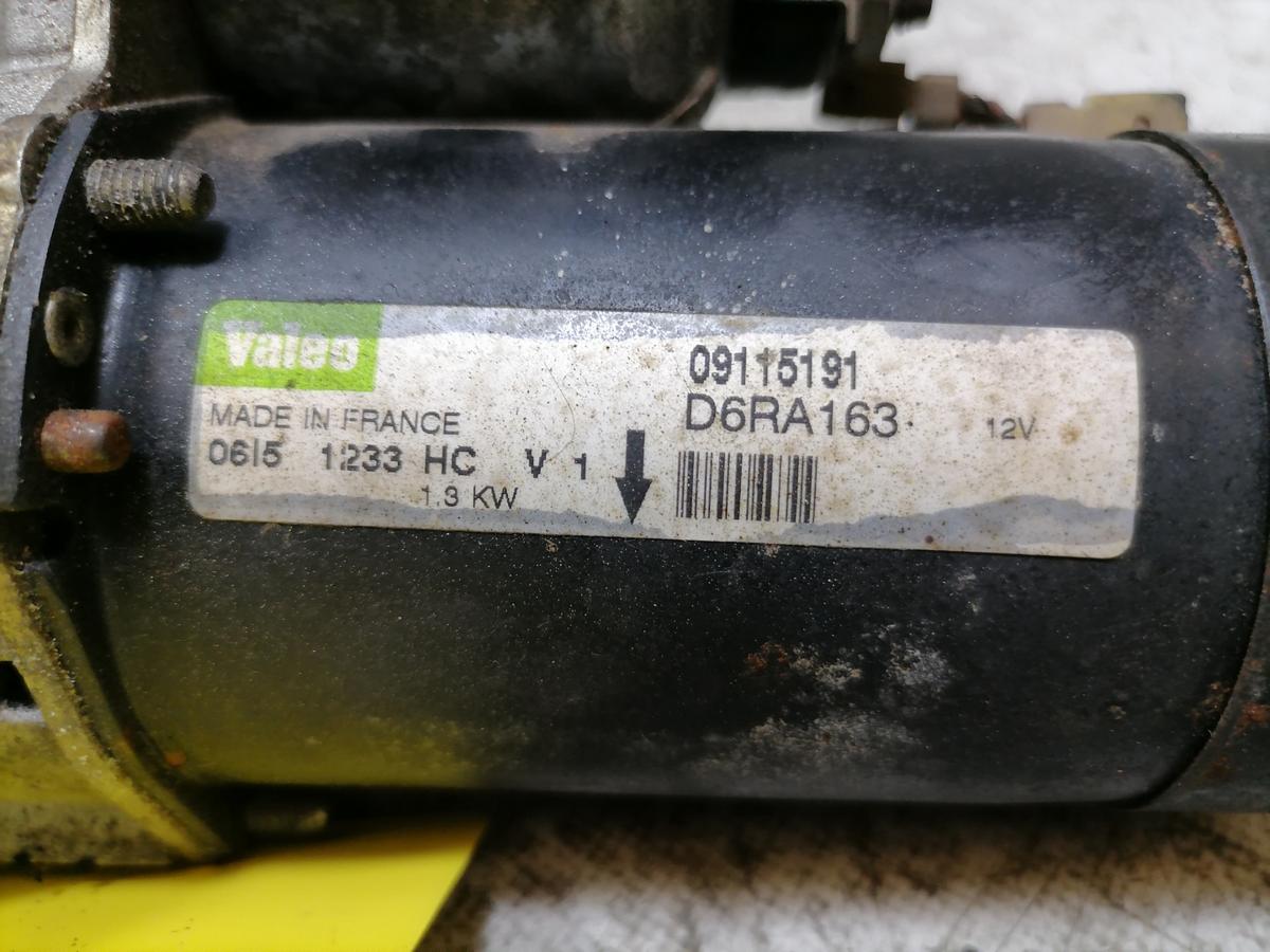 Opel Meriva A original Anlasser Starter 1.6 74kw Bj.2005